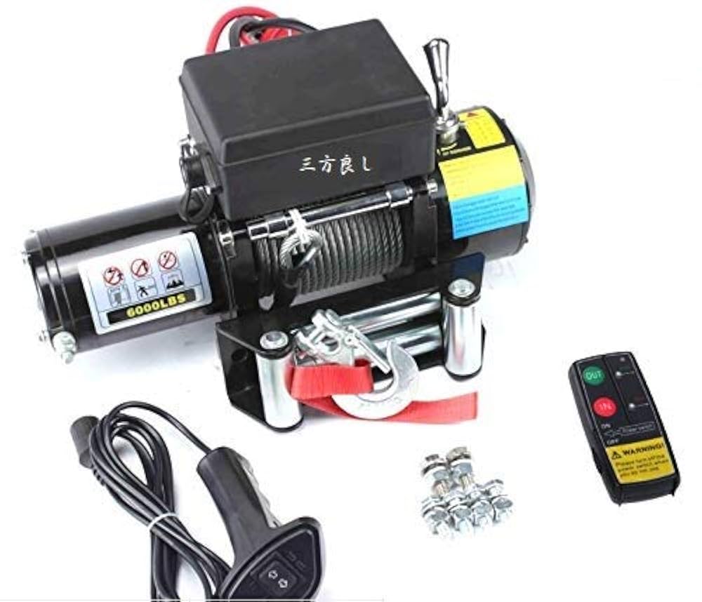 １２ボルト　ウィンチ　リモコン付き 12ボルト ウィンチ リモコン付き ボート用ワイヤレスリモコン